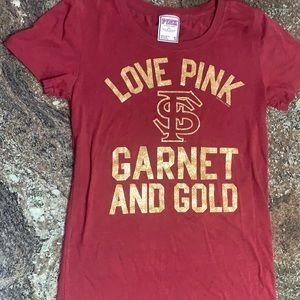Pink Victoria secrets t-shirt